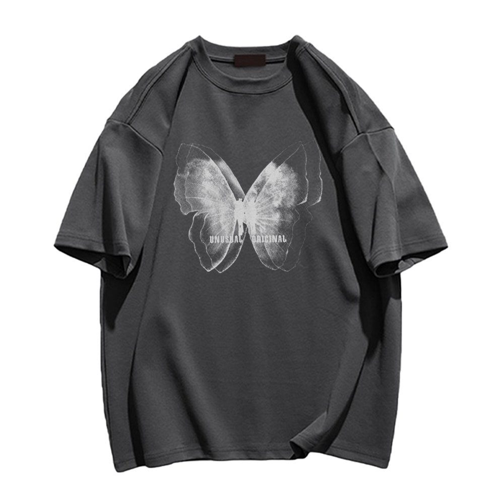 Japanese simple butterfly T-shirt