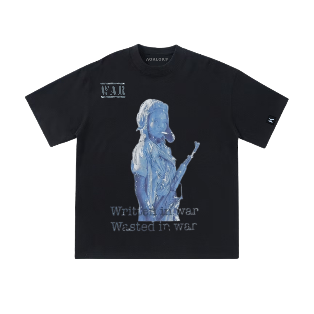 ART IN WAR Wasted in War” Tee — Silent Casualties Edition