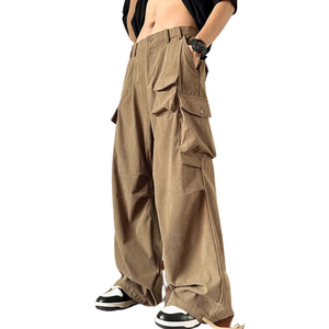 Corduroy Side Pocket Cargo Pants