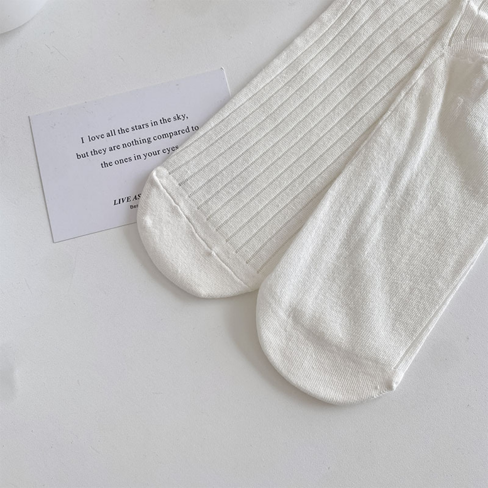 Summer Breathable Vertical Socks