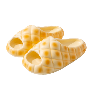 Cute Pineapple Bread Slippers