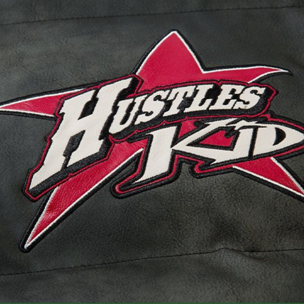 Ins Star Letter Patch Coat
