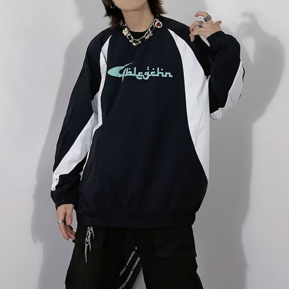 Street Color Matching Charge Sweatshirt