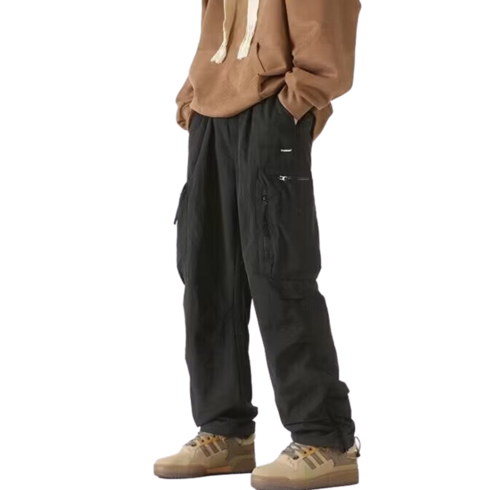High Street Nylon Waterproof Cargo Pants