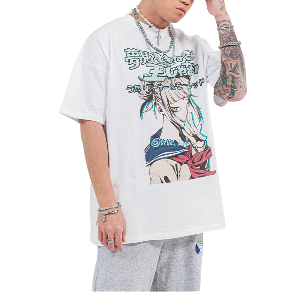 Japanese Evil Two-Dimensional Girl T-Shirt