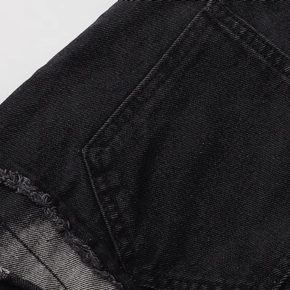 CE | American High Street Gradient Hole Jeans
