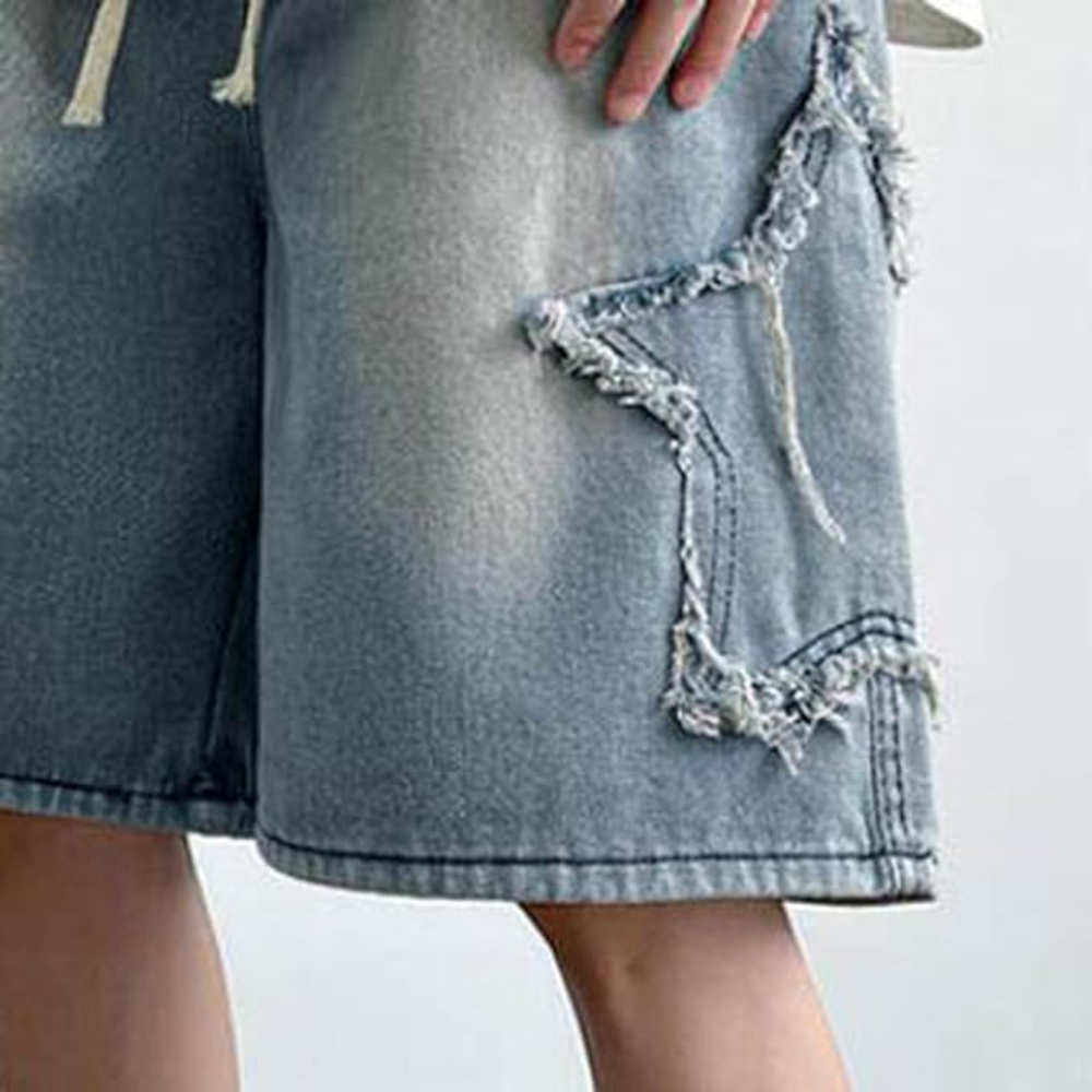 American Star Distressed Denim Shorts
