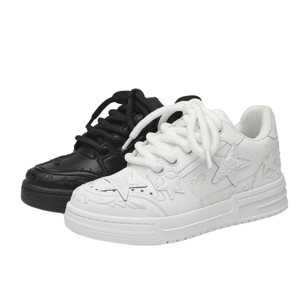 Urban Stereo Star Solid Color Sneaker