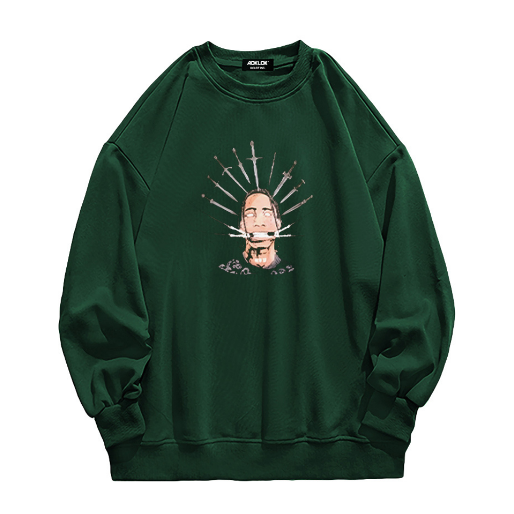 Hip Hop Animation Teen Sweatshirt