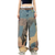 DF |Digital Print Contrast Color Stitching Jeans