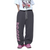 Women's Personalized Pink Goth Letter Sweatpants