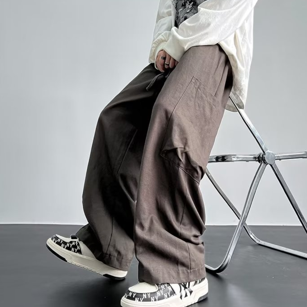 Japanese Loose Big Pocket Cargo Pants