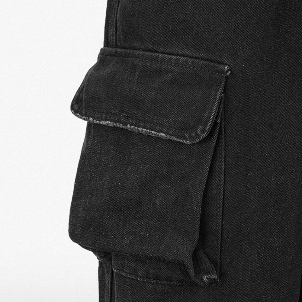 High Street Fashionable Multi-Pocket Cargo Pants