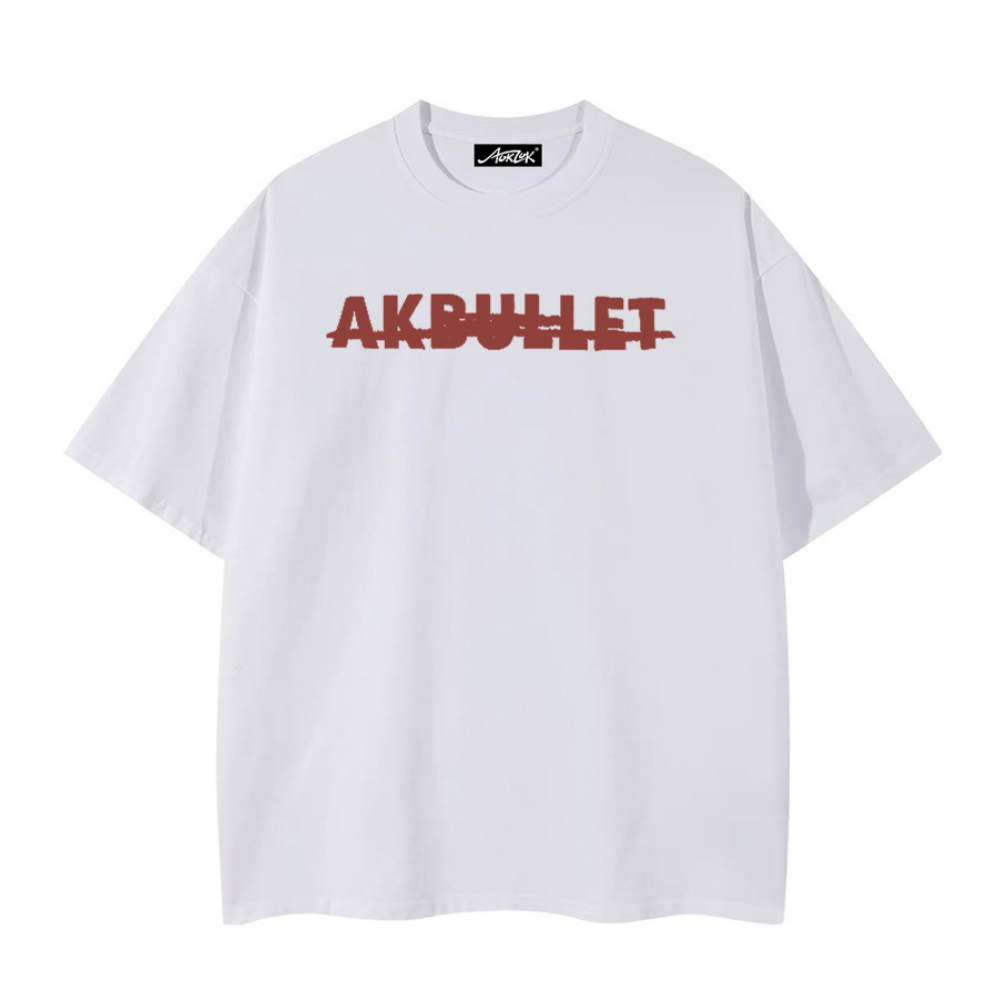 Casual Graffiti Letter T-shirt
