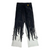 Punk Panel Distressed Baggy Jeans