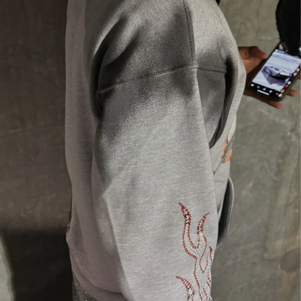 ART IN WAR Born Into Fire – Youth in Conflict Hoodie