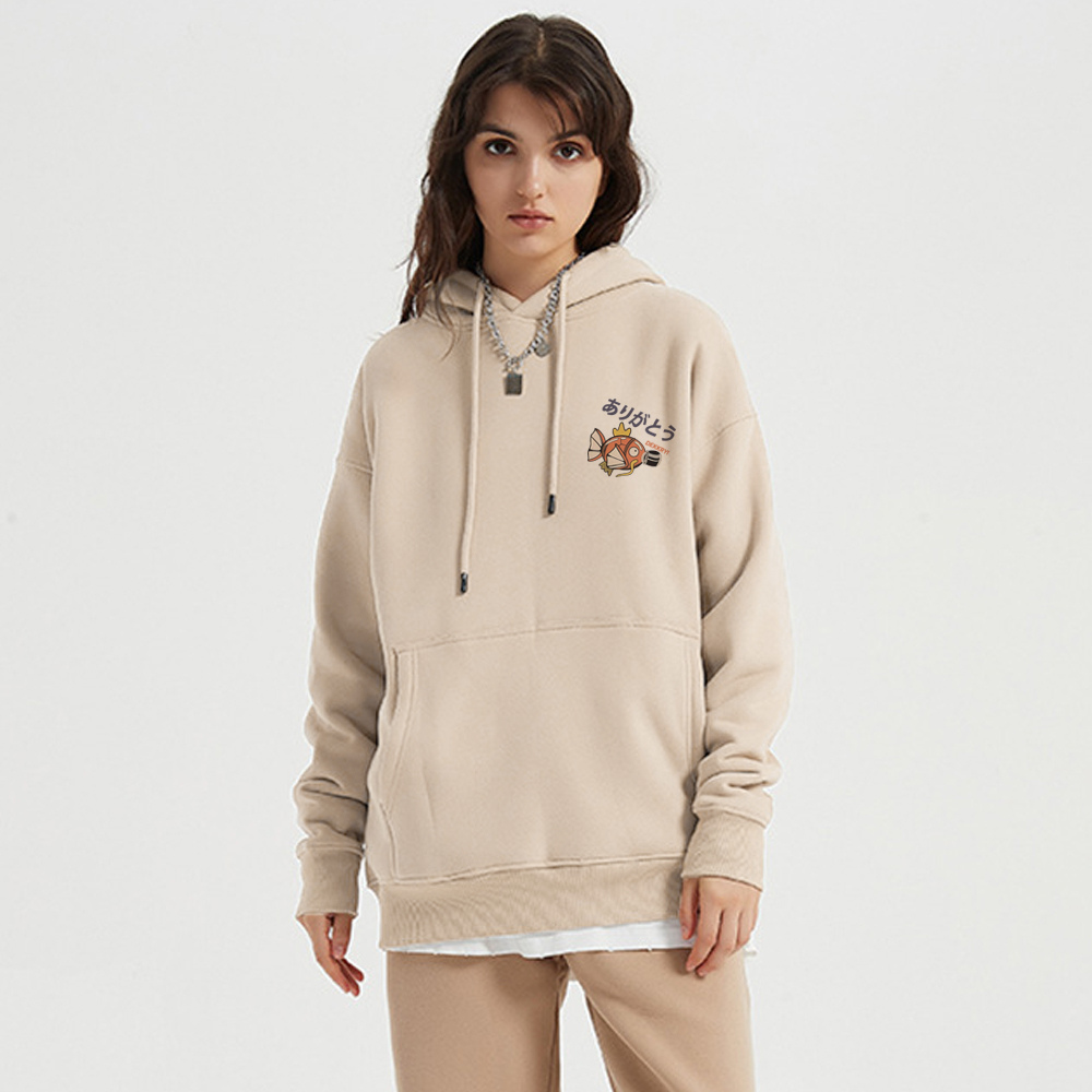 Cute Cartoon Fish Graphic Hoodie
