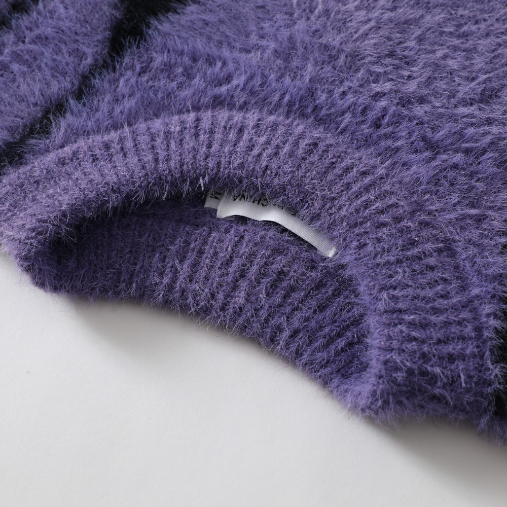 OOC' High Street Devil Pattern Jacquard  Sweater