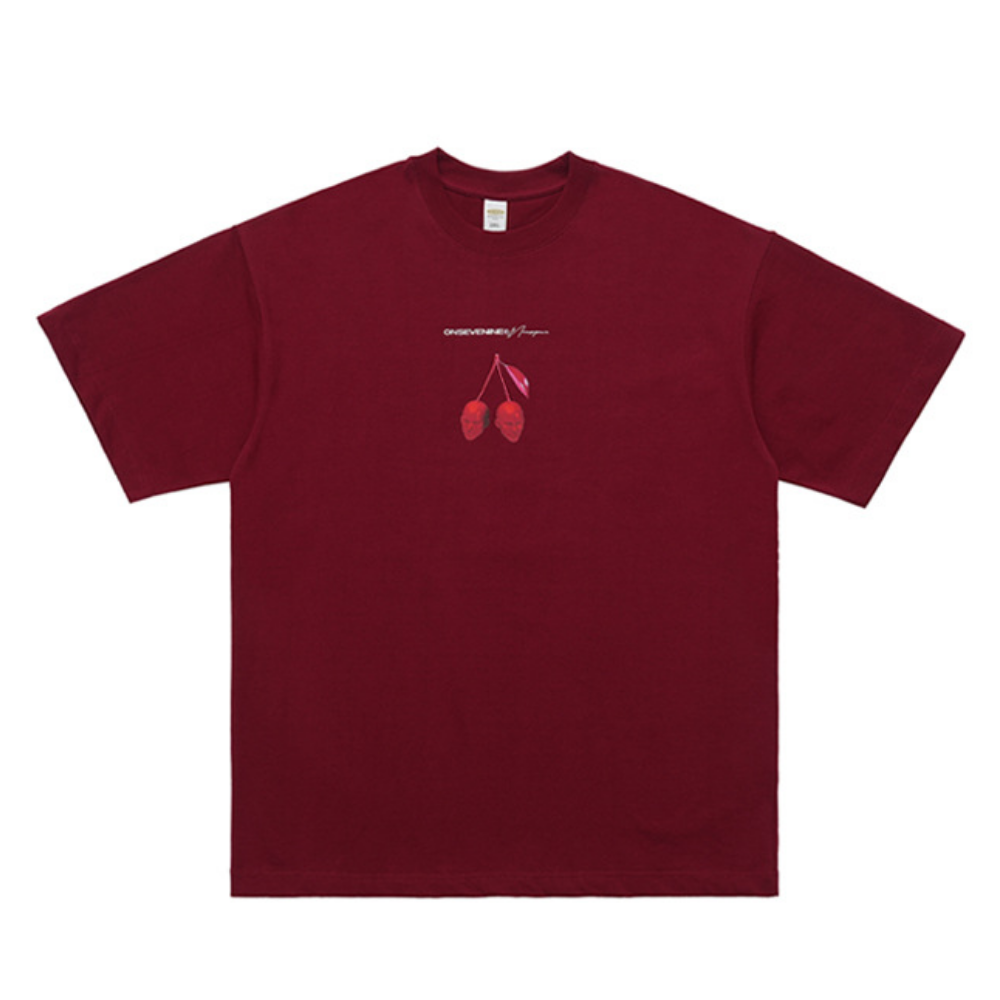 High Street Cherry Face T-Shirt