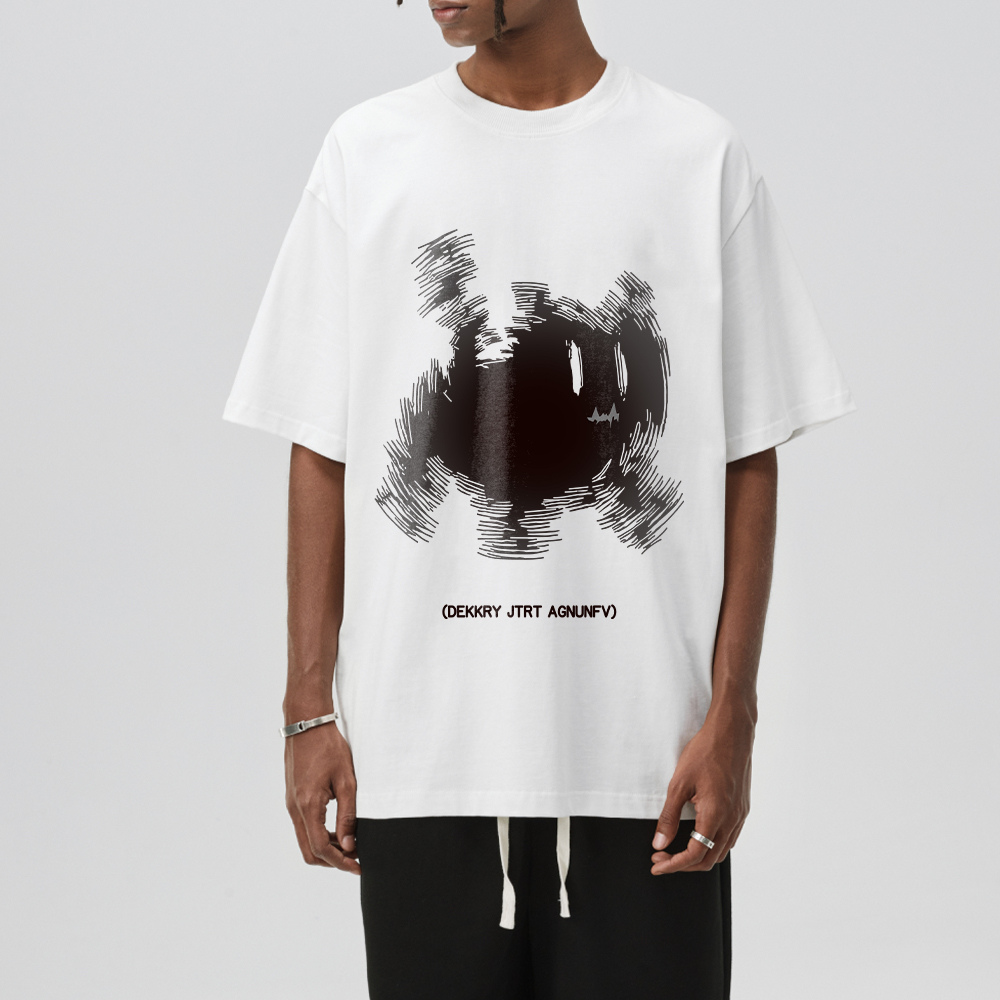 Grumpy Kitty Print T-shirt