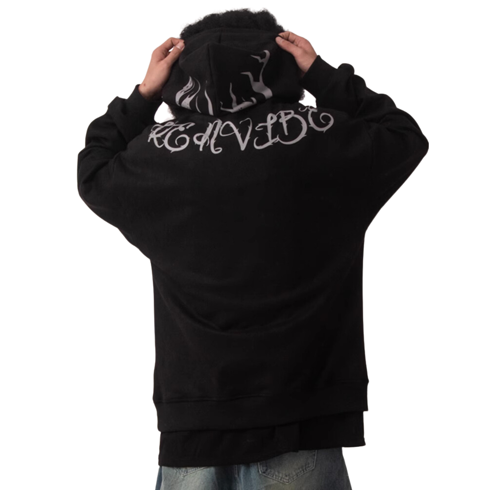 Vintage Solid Suede Hoodie