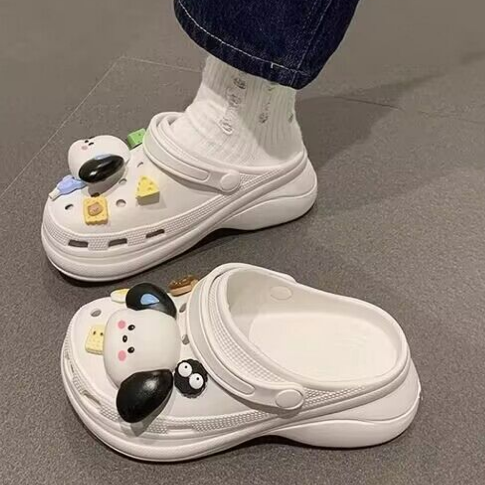 Cute Big Ear Dog Slippers