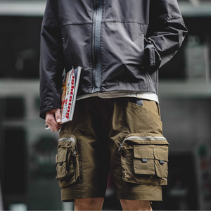 Outdoor Multi Pocket Straight Shorts