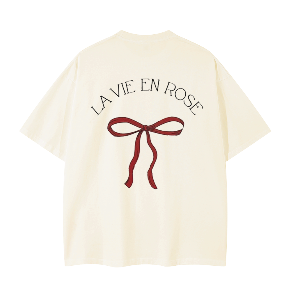 Women's Bow Reversible Print T-Shirt