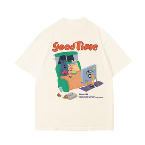 Cute Bunny Family Watching TV T-Shirt