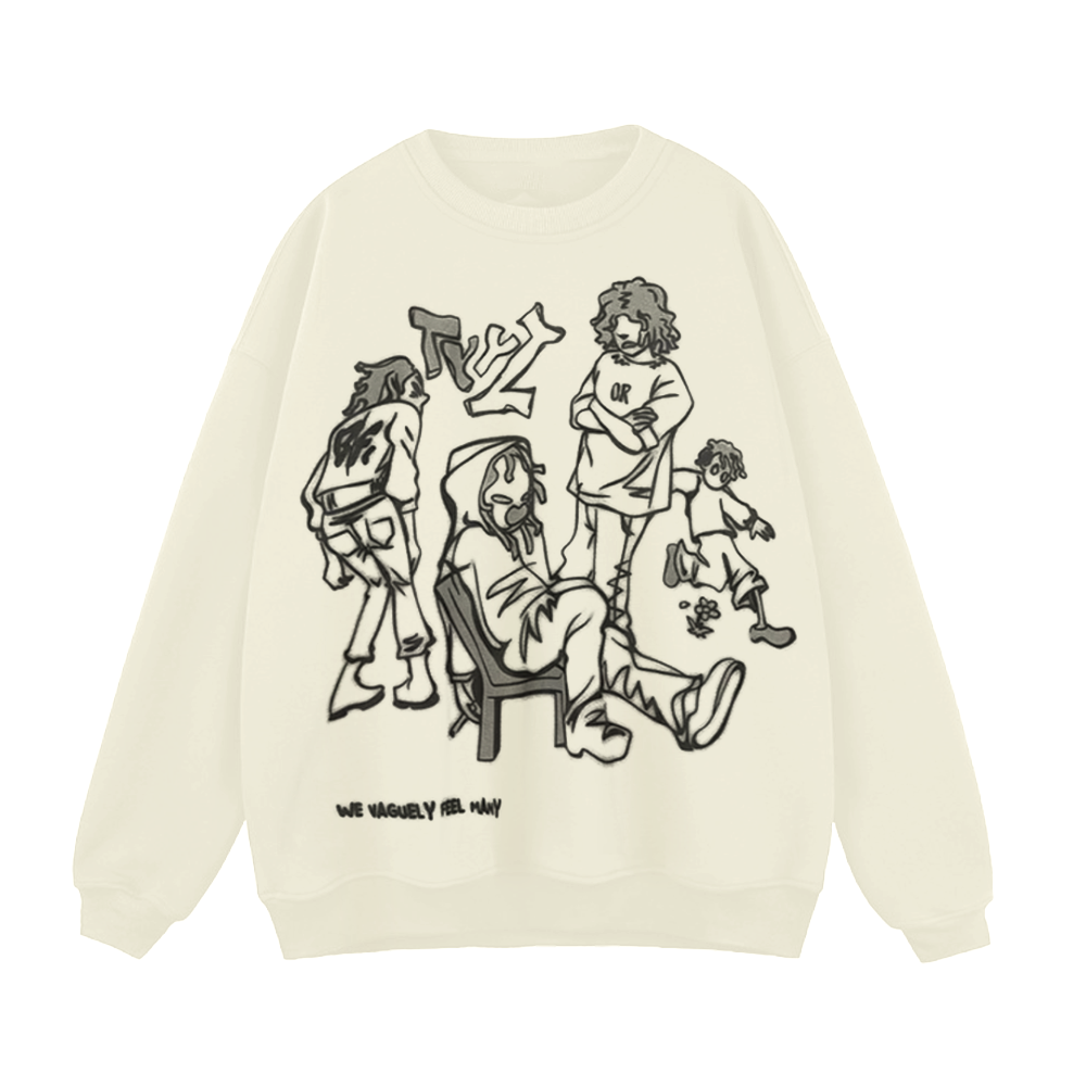 Street Cartoon Boy Sweatshirt