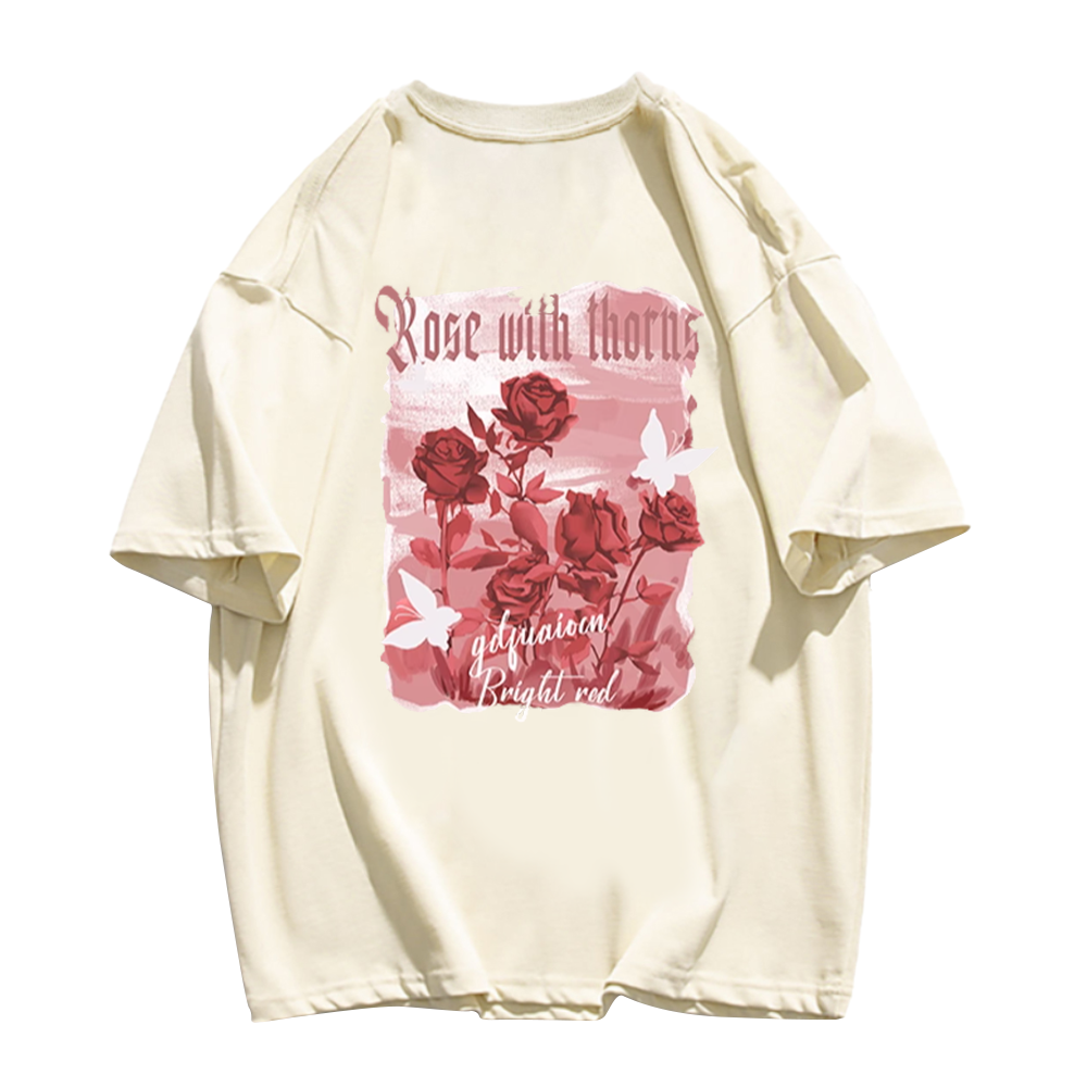 Illustration Rose T-Shirt