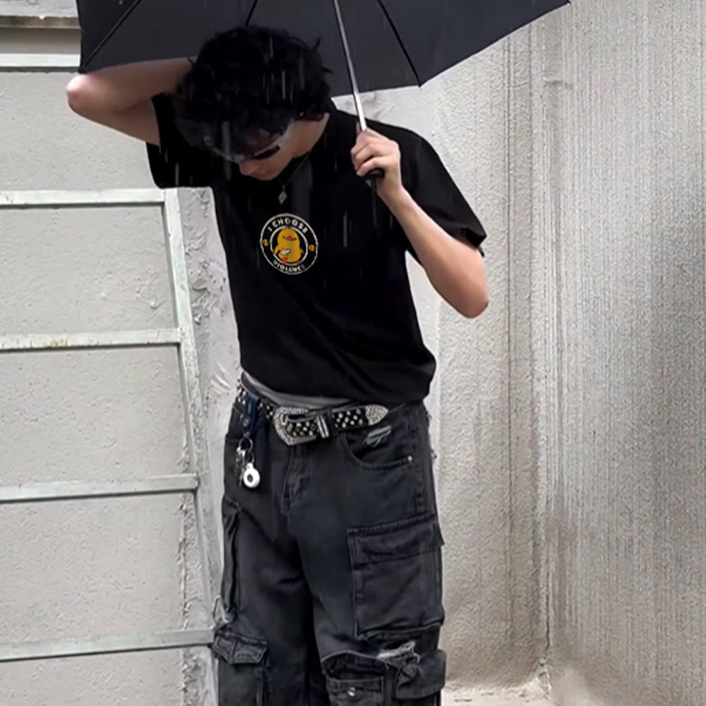 Duck With Knife T-Shirt