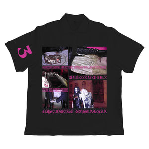 3endlesss "Distorted Nostalgia" Cyber Gothic Polo