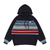 Preppy Striped  Hooded Hoodies