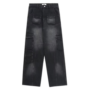 Black Street Pocket Jeans