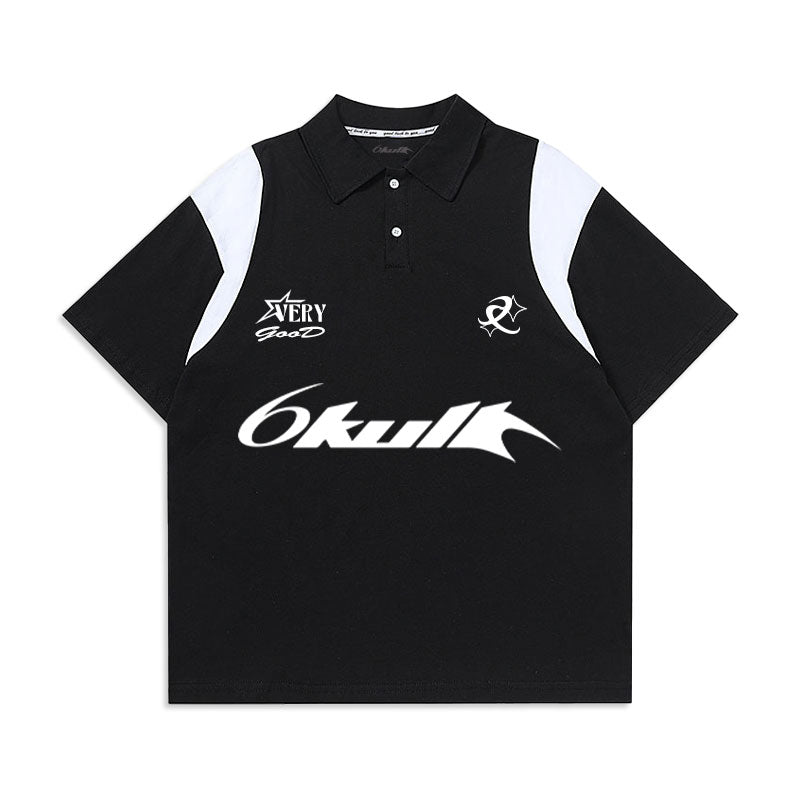 6Kull Old-School Racer T-Shirt