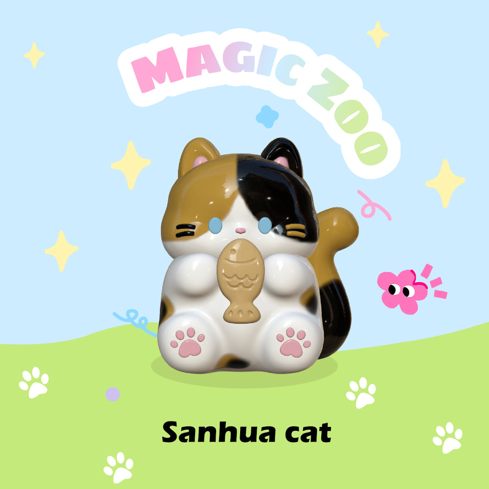 RuaRuaRainbow Cat Mystery Box Squeezing Toy