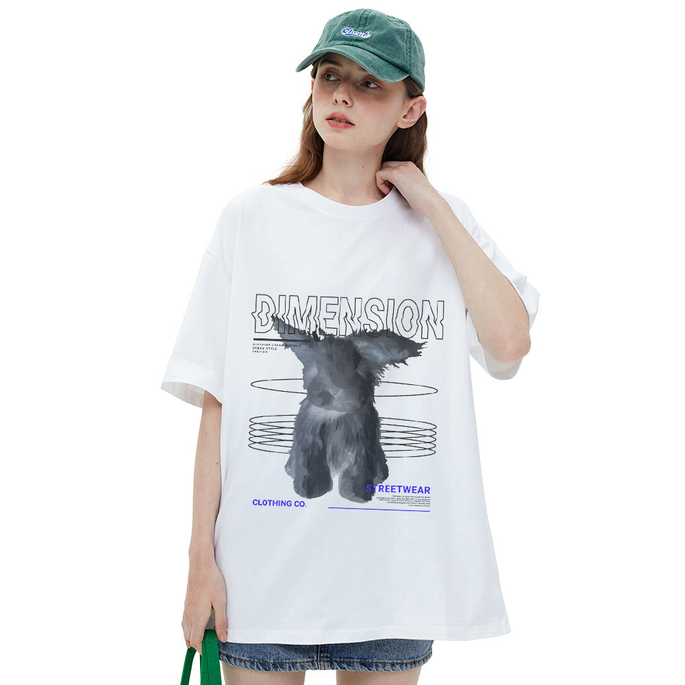 Plush Bunny Print T-shirt