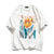 Vintage Abstract Tulip T-Shirt