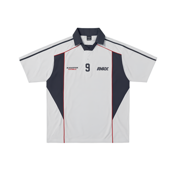 Evokyn Contrast Panel Polo Jersey T-shirt