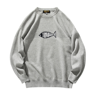 Simple Loose Fish Sweater