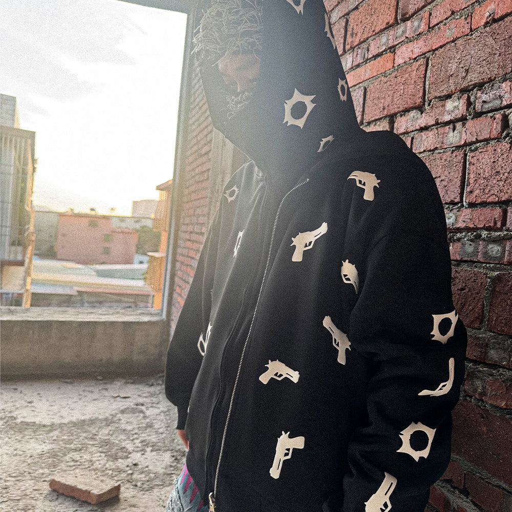 Art In War Double-Sided Hoodie