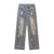 DF | High Street Retro Graffiti Jeans