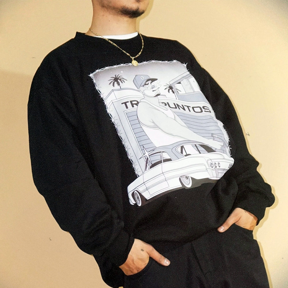 GEG | High Street Co-branded American Style Sweatshirt