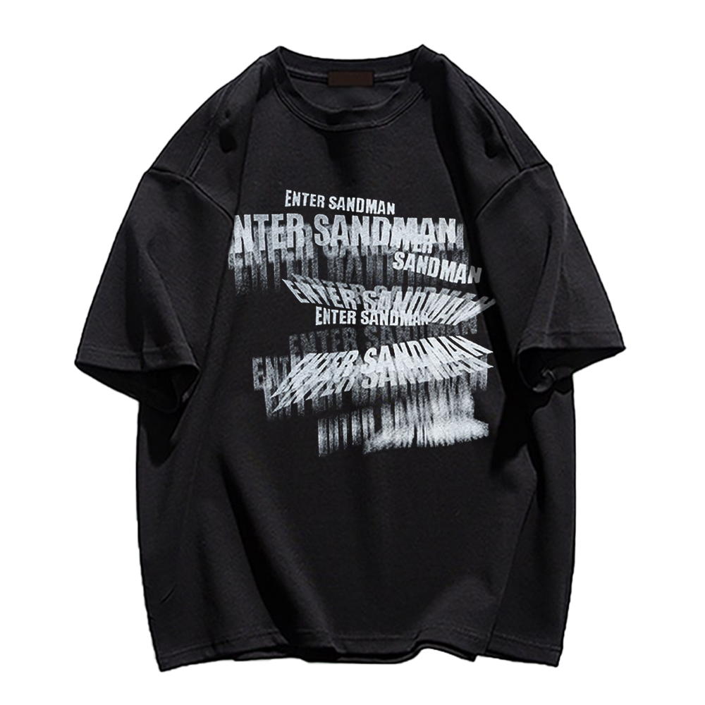 Simple Phantom Letters T-Shirt