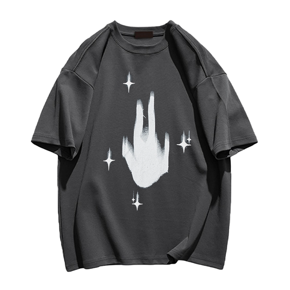 A Falling Man Print T-Shirt