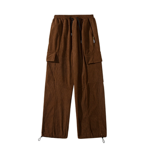 Japanese Thickened Corduroy Loose Sweatpants