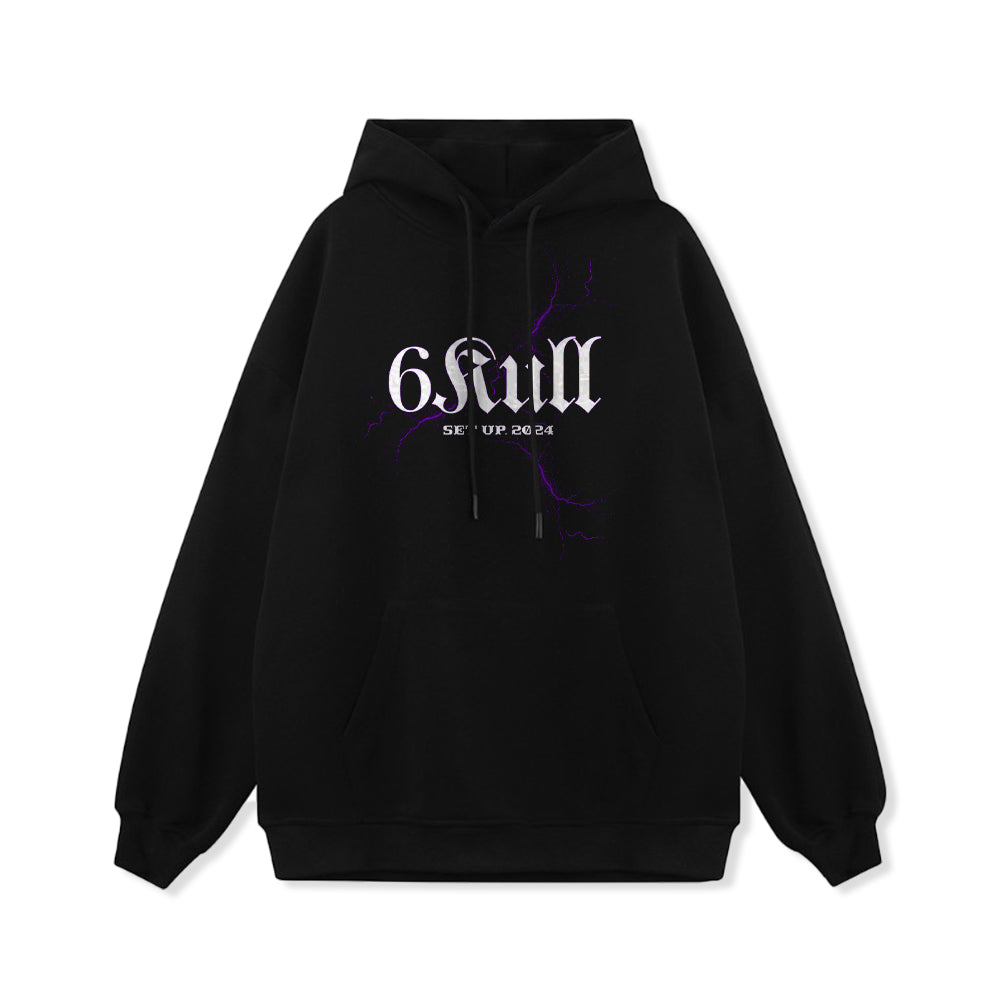 6Kull Cross Skull Ceremony Hoodie