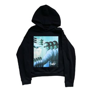 3endlesss "Cyber Vision" Retro Trend Hoodie