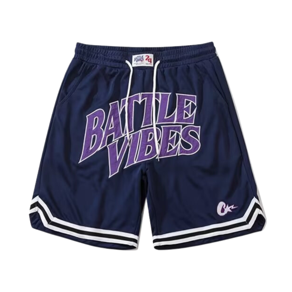 American Letter Embroidery Sports Shorts